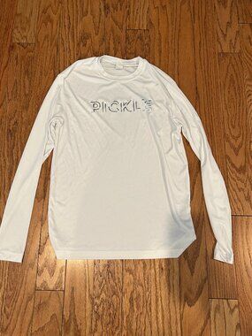 JOJO+LO White Pickleball Long Sleeve Performance Top S